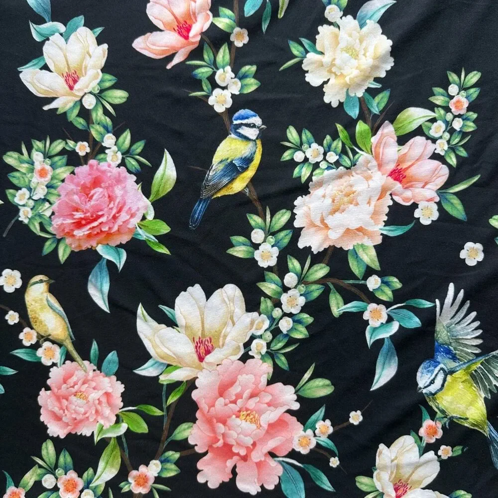 Johnny Was Bee Active Work Out Floral Sleeveless Tank Top Gold Bee Size M - Picture 3 of 10